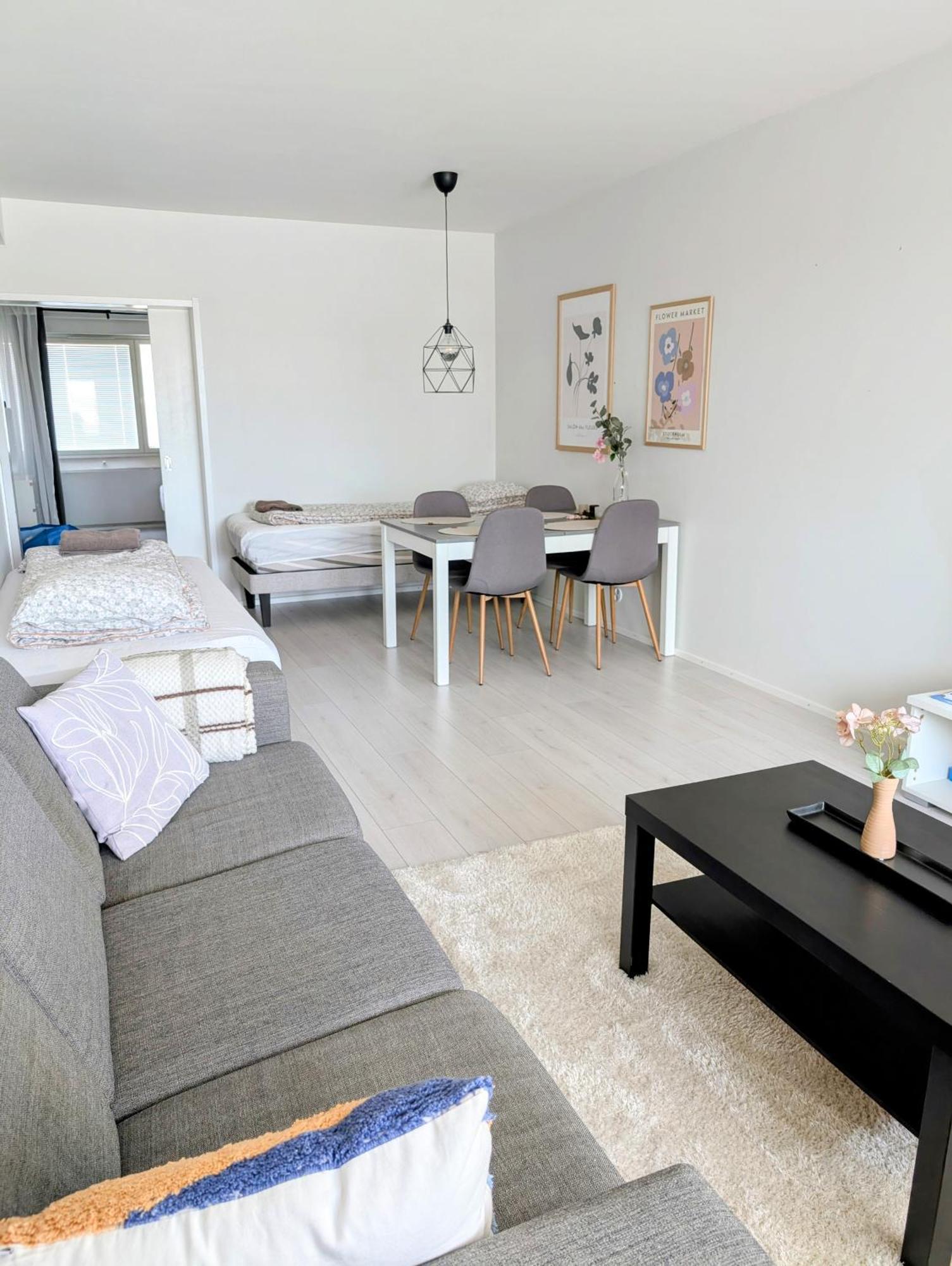 40-Apartment In Kemi City Center , Balcony And Free Parking 外观 照片